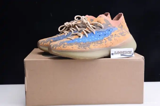 BLUE YEEZY ADIDAS REFLECTIVE 380 OAT FX9847 BOOST 0614